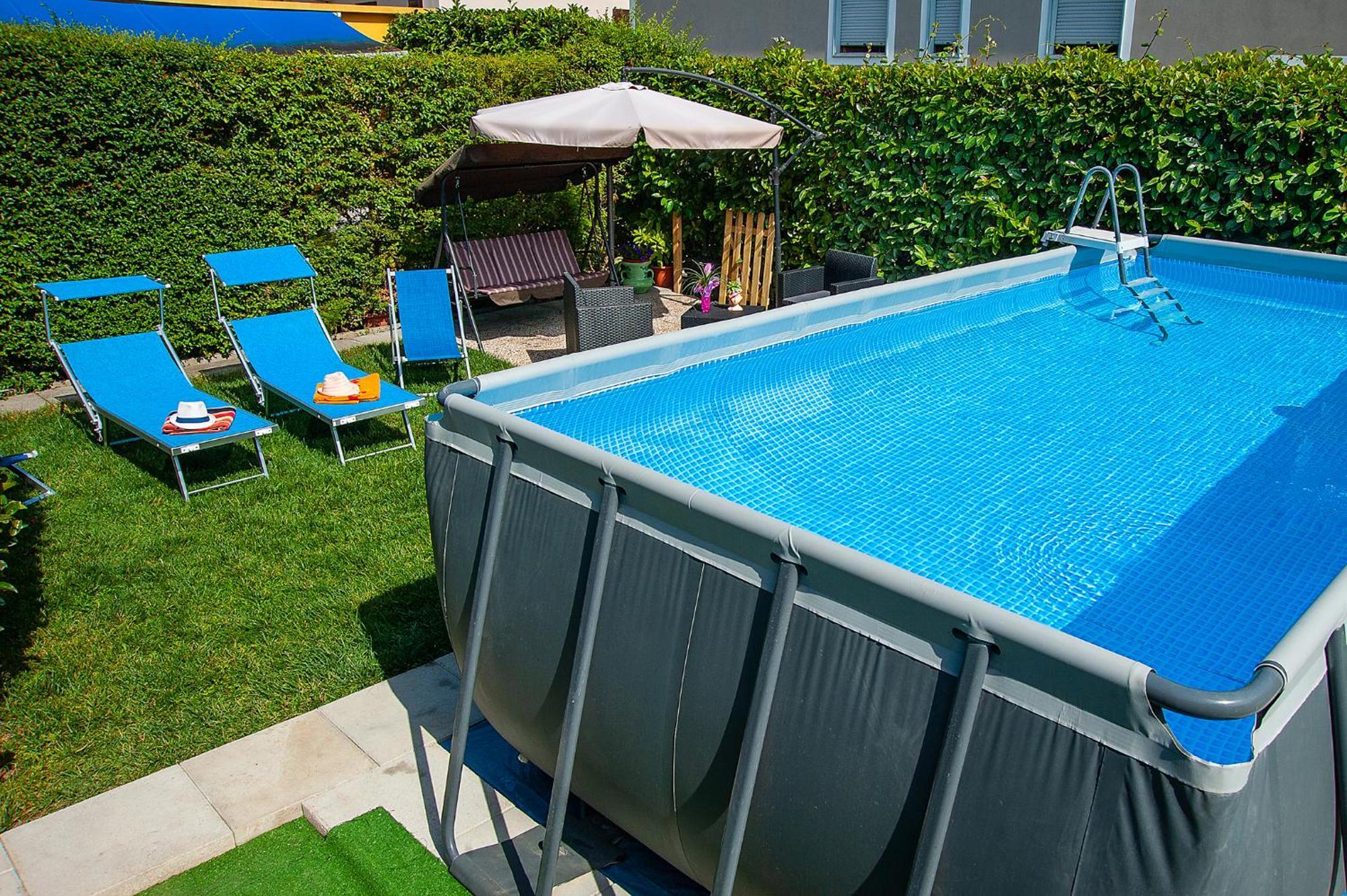 Depandance Con Piscina In Uso In Esclusivo In B&B ซานตันโตนิโอ อาบาเต ภายนอก รูปภาพ
